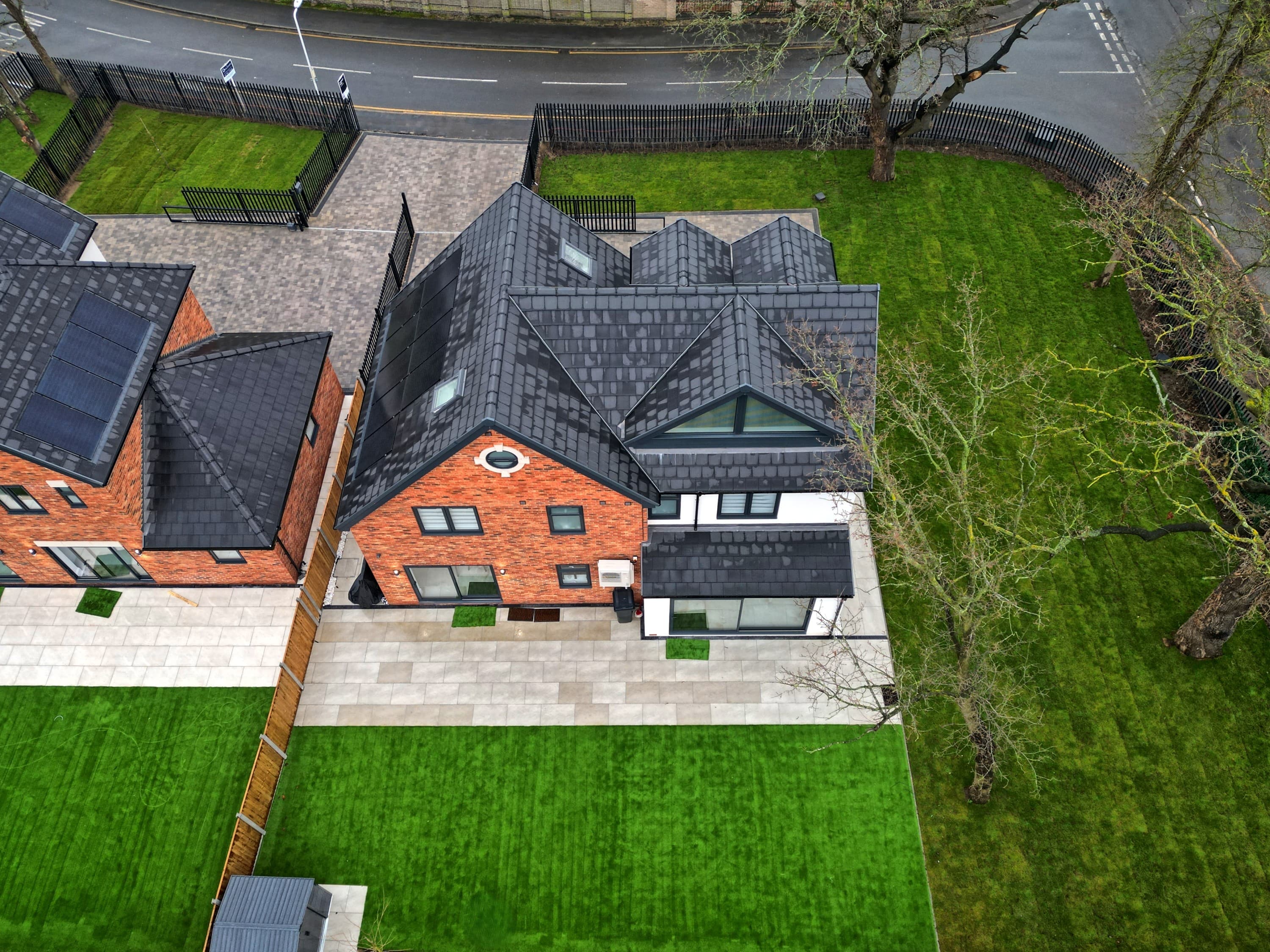 Aerial property view