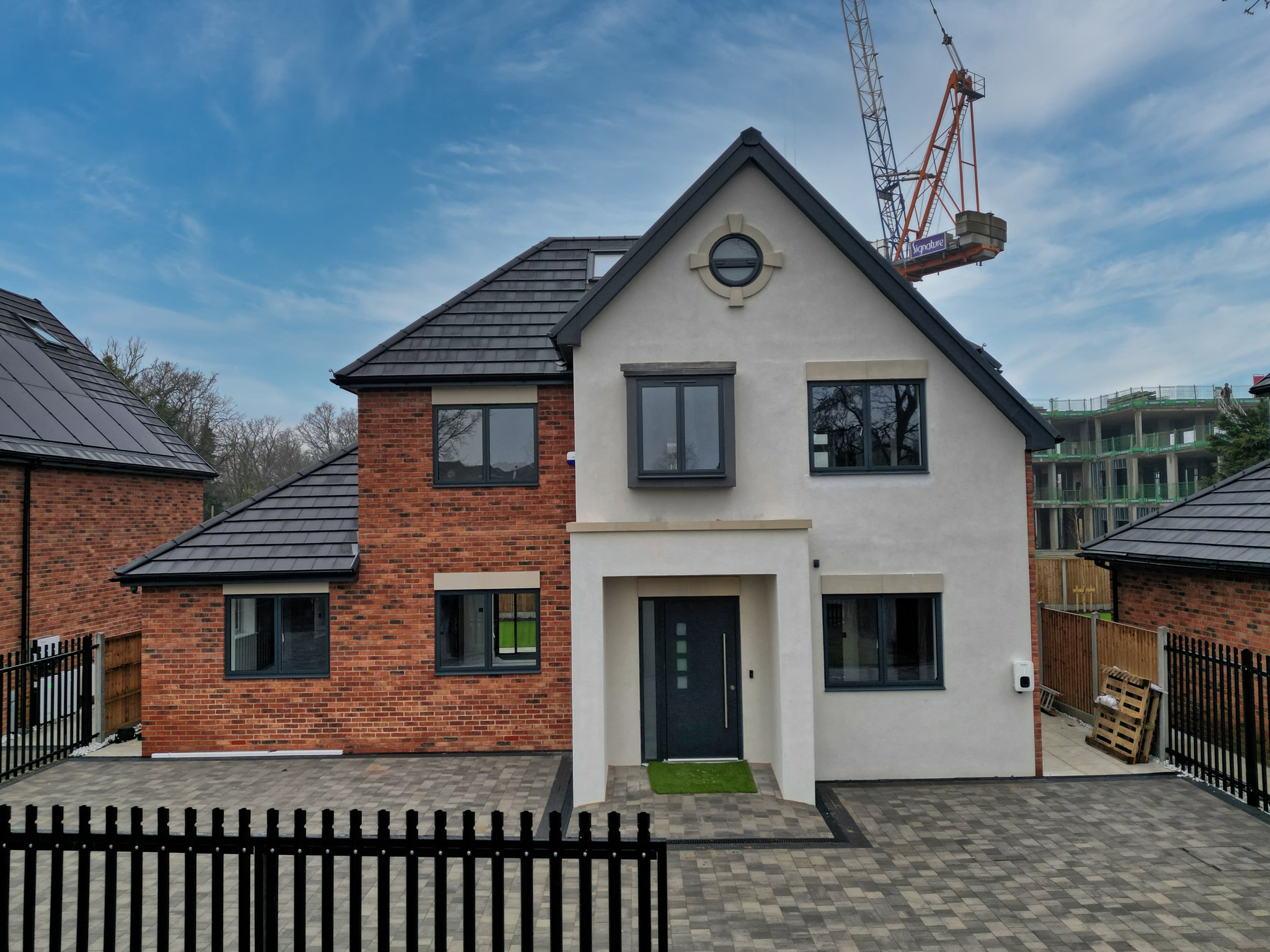 Aerial property view