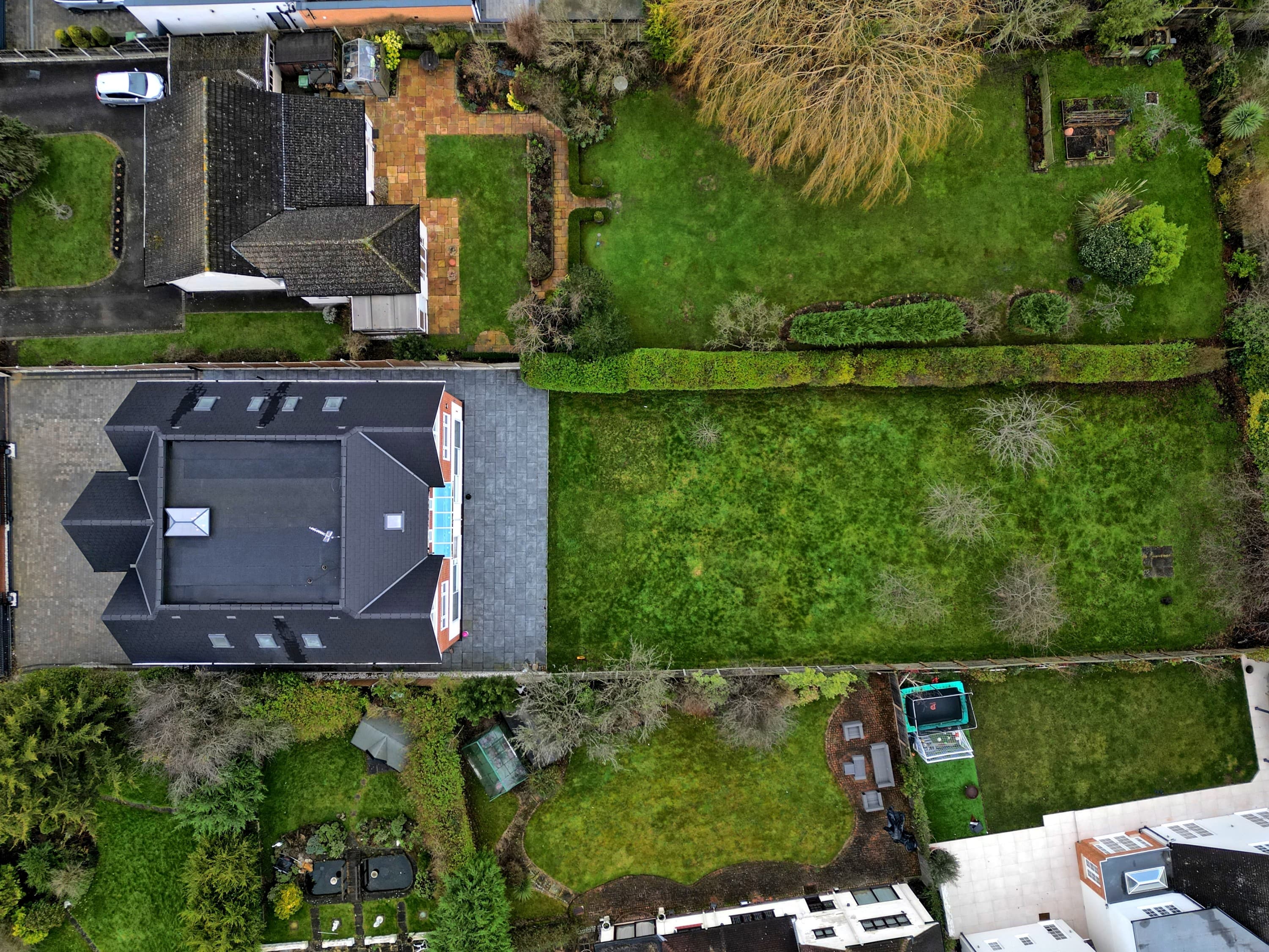 Aerial property view